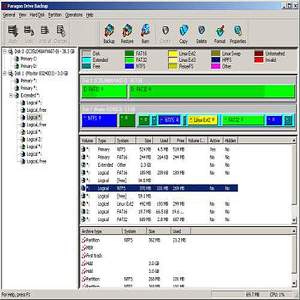 paragon hard disk manager calculating